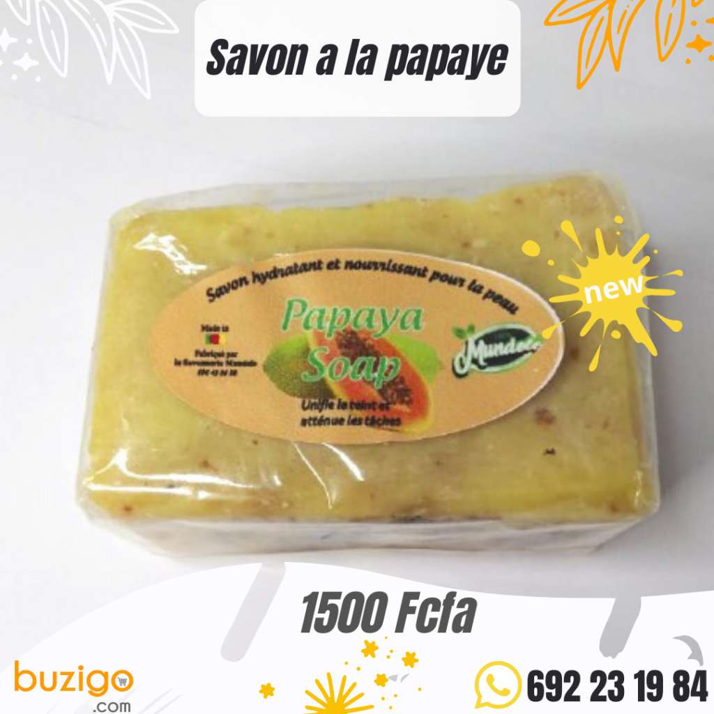  Savon à la papaye