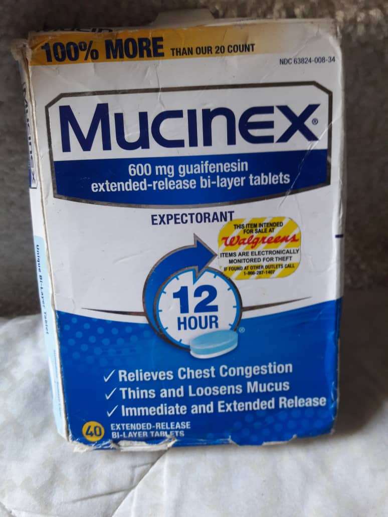  Expectorant Mucinex
