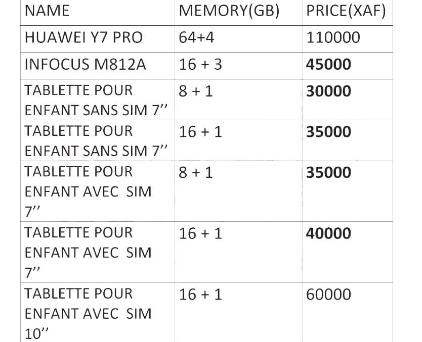  Téléphone d'origine
