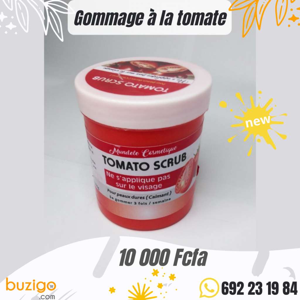  Gommage à la tomate