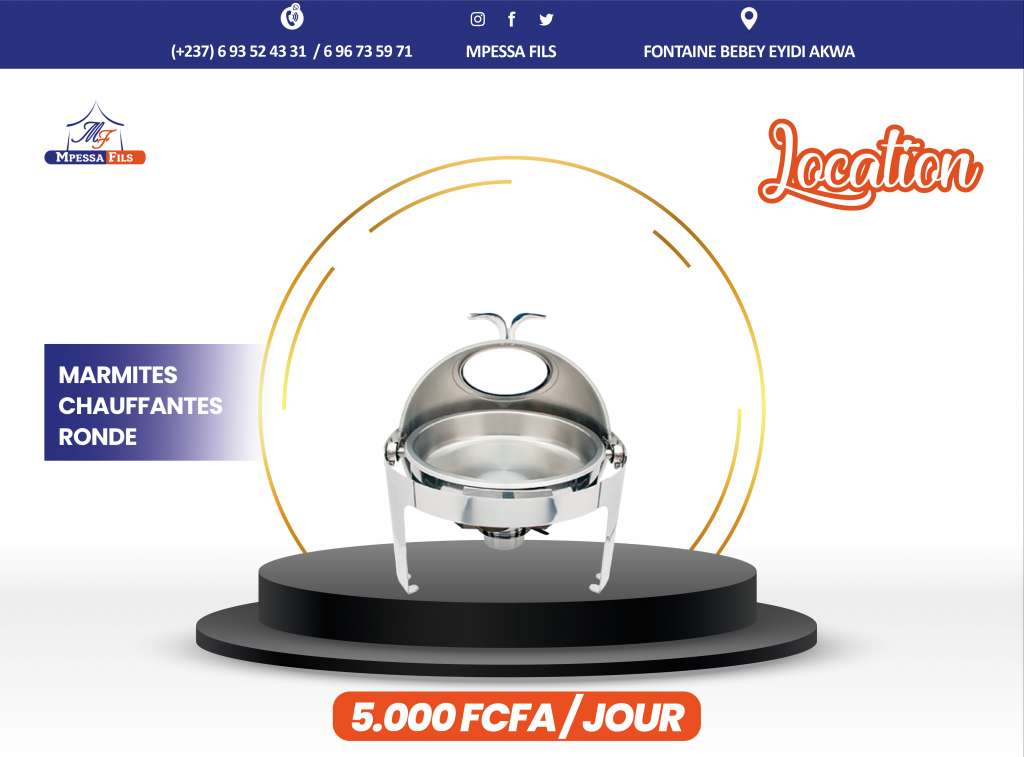  Location de marmites chauffante