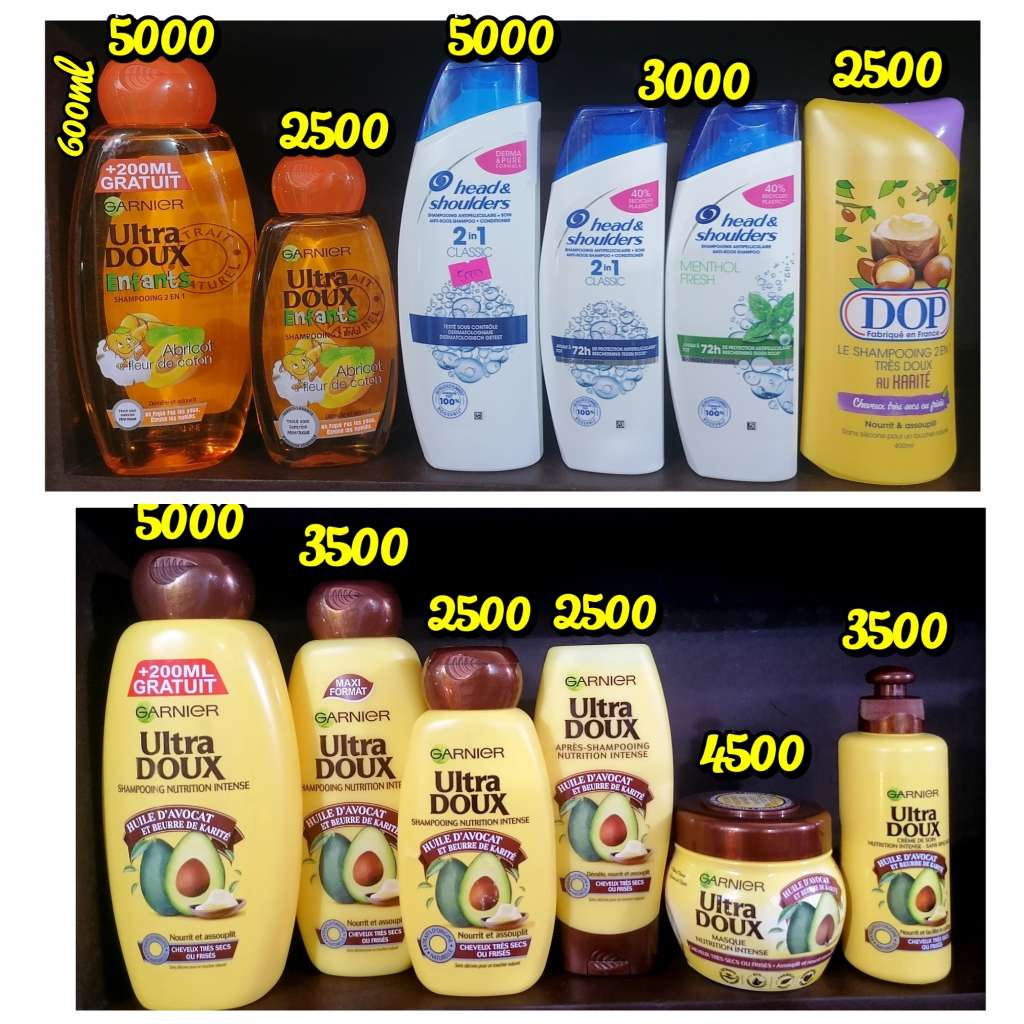  PRODUITS POUR CHEVEUX PROVENANT DE LA FRANCE 