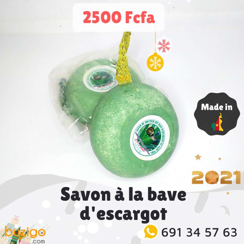  savon à la bave d'escargot
