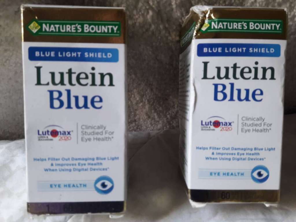  Bouclier Protecteur pour Yeux LUTEIN BLUE
