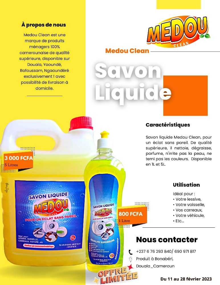  Savon liquide
