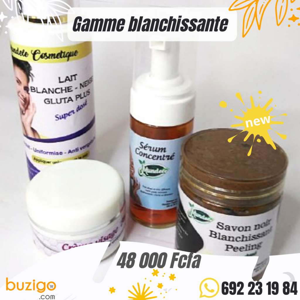  Gamme blanchissante