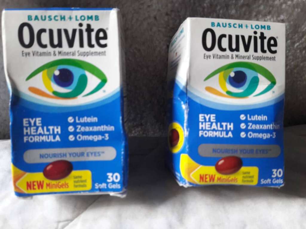  Supplément Minéral et Vitaminé pour les yeux OCUVITE