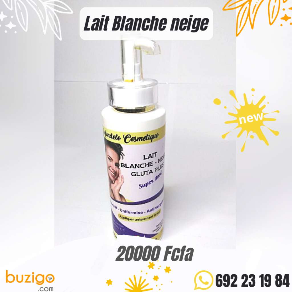  Lait blanche neige