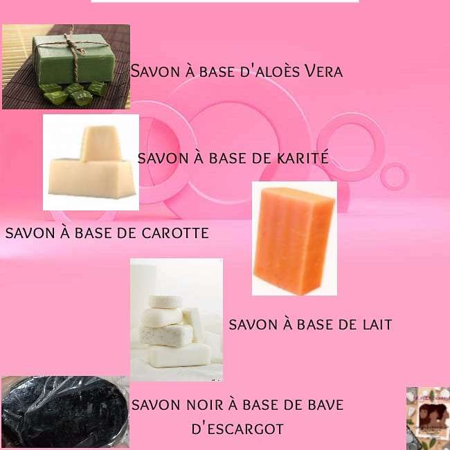  Savon bio pour Teint clair et douce