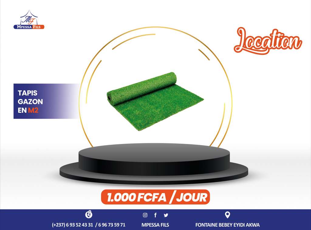  Location de tapis gazon 