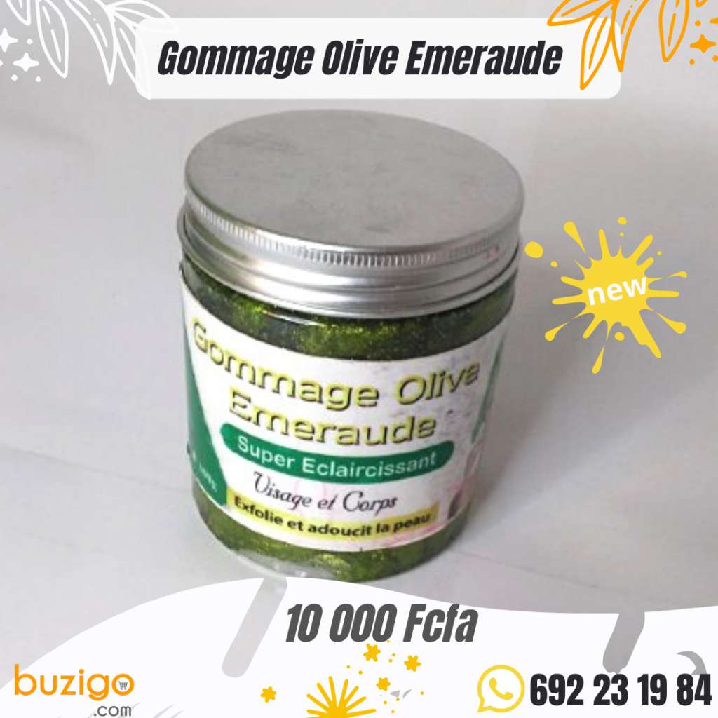  Gommage Olive émeraude