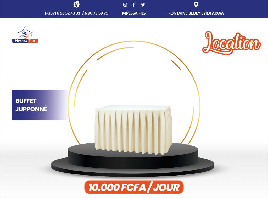  Jupponage de buffet 