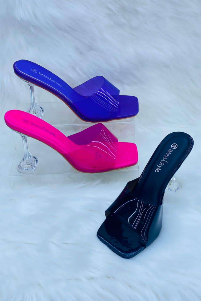  Mules colorées 