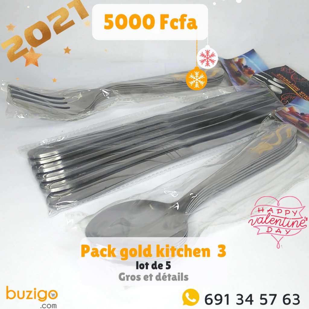 Pack gold kitchen 3