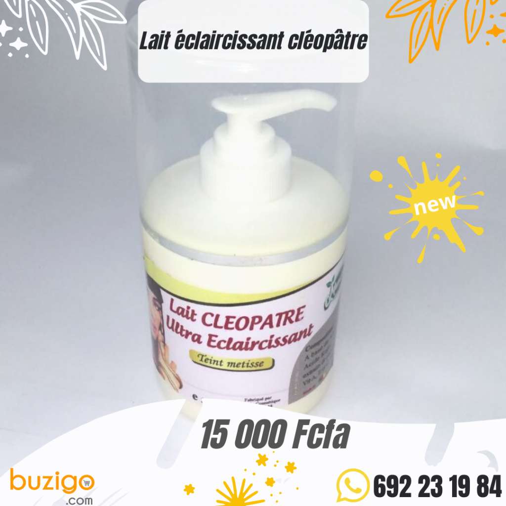 Lait éclaircissant Cléopâtre
