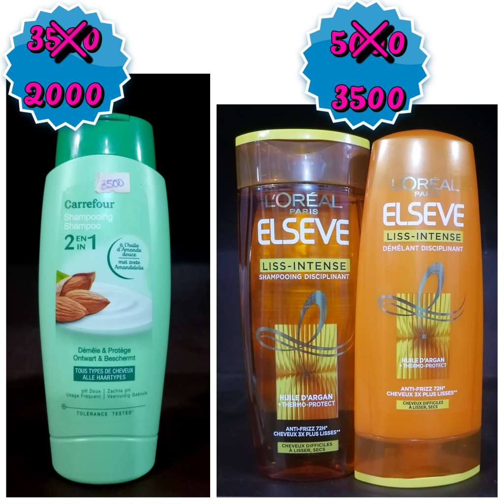  PRODUITS POUR CHEVEUX PROVENANT DE LA FRANCE 