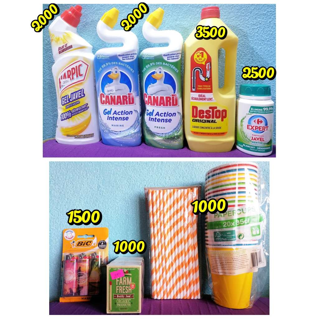  PRODUITS D'ENTRETIEN MÉNAGER 