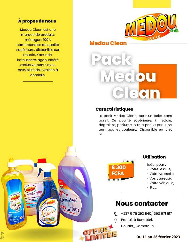  Pack medou clea 