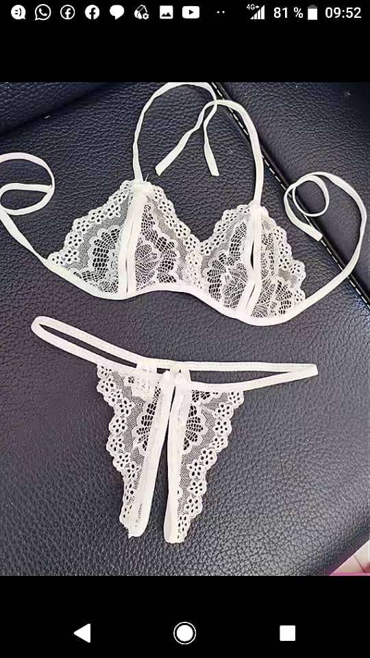  Lingerie taille S, M, L