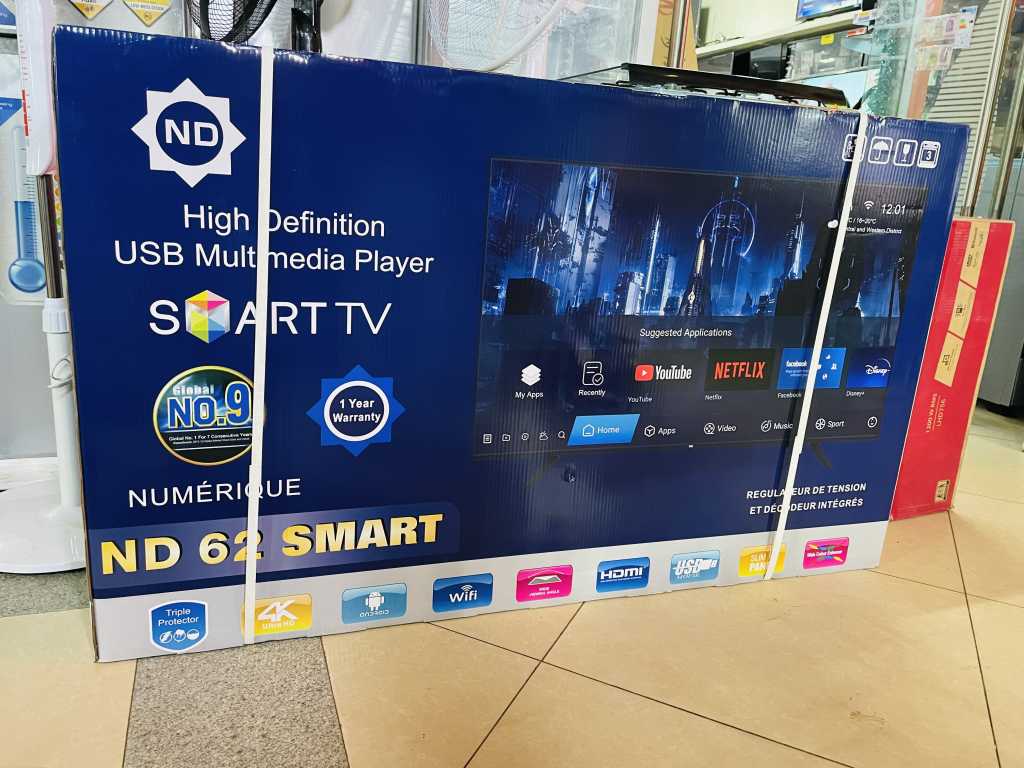  Écran ND 62’’smart 270.000fcfa