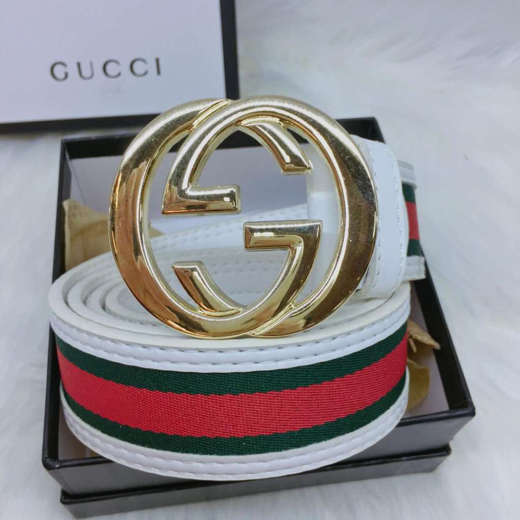   Ceinture Gucci avec une touche de Tissu solide