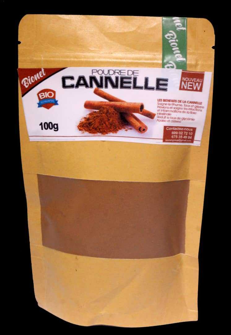  Poudre de cannelle (sachet de 100g)